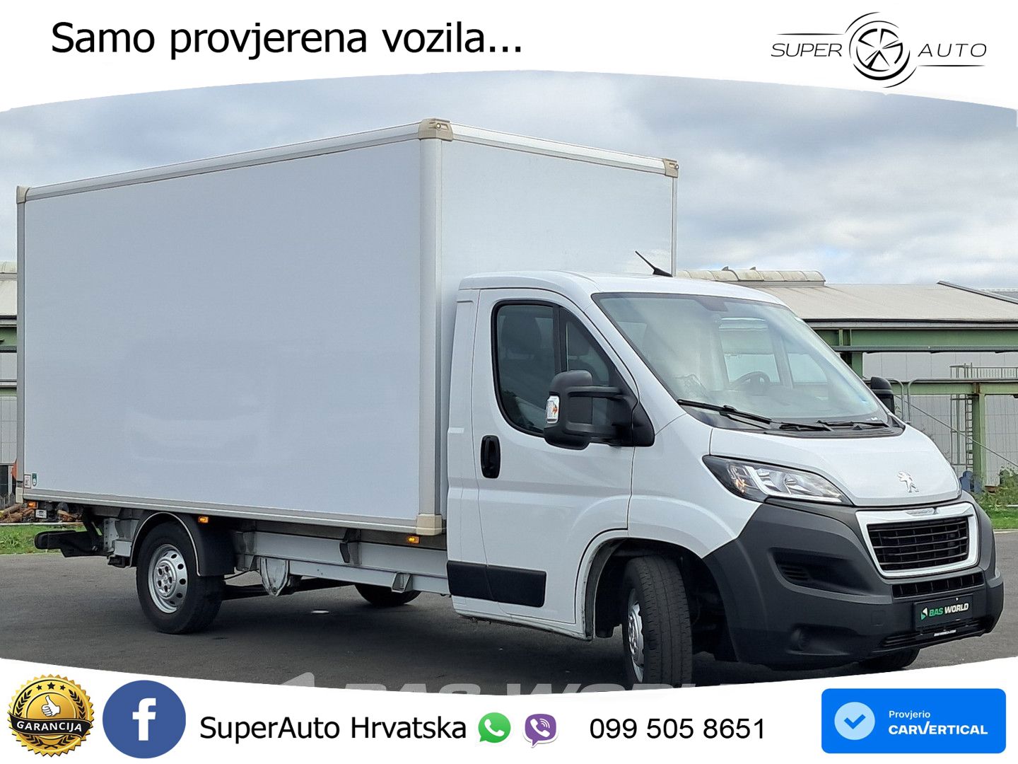 Peugeot Boxer 165PK D'Hollandia Ladebordwand 165PS Koffe 165 KS