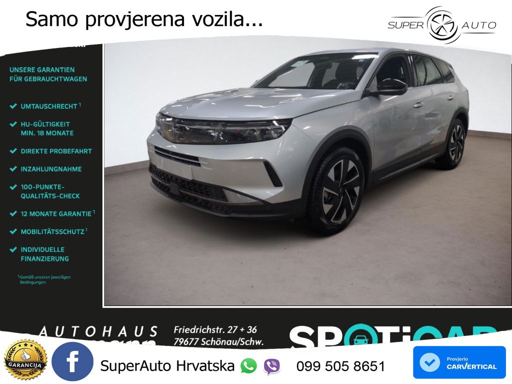 Opel Grandland 1.2 Turbo (136 KS)  e-DCT Edition LED+GR SJED+ACC