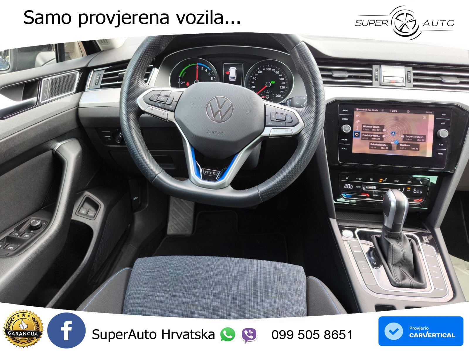 Volkswagen Passat Variant GTE 1.4 TSI (218 KS) DSG LED+GR SJED+ACC