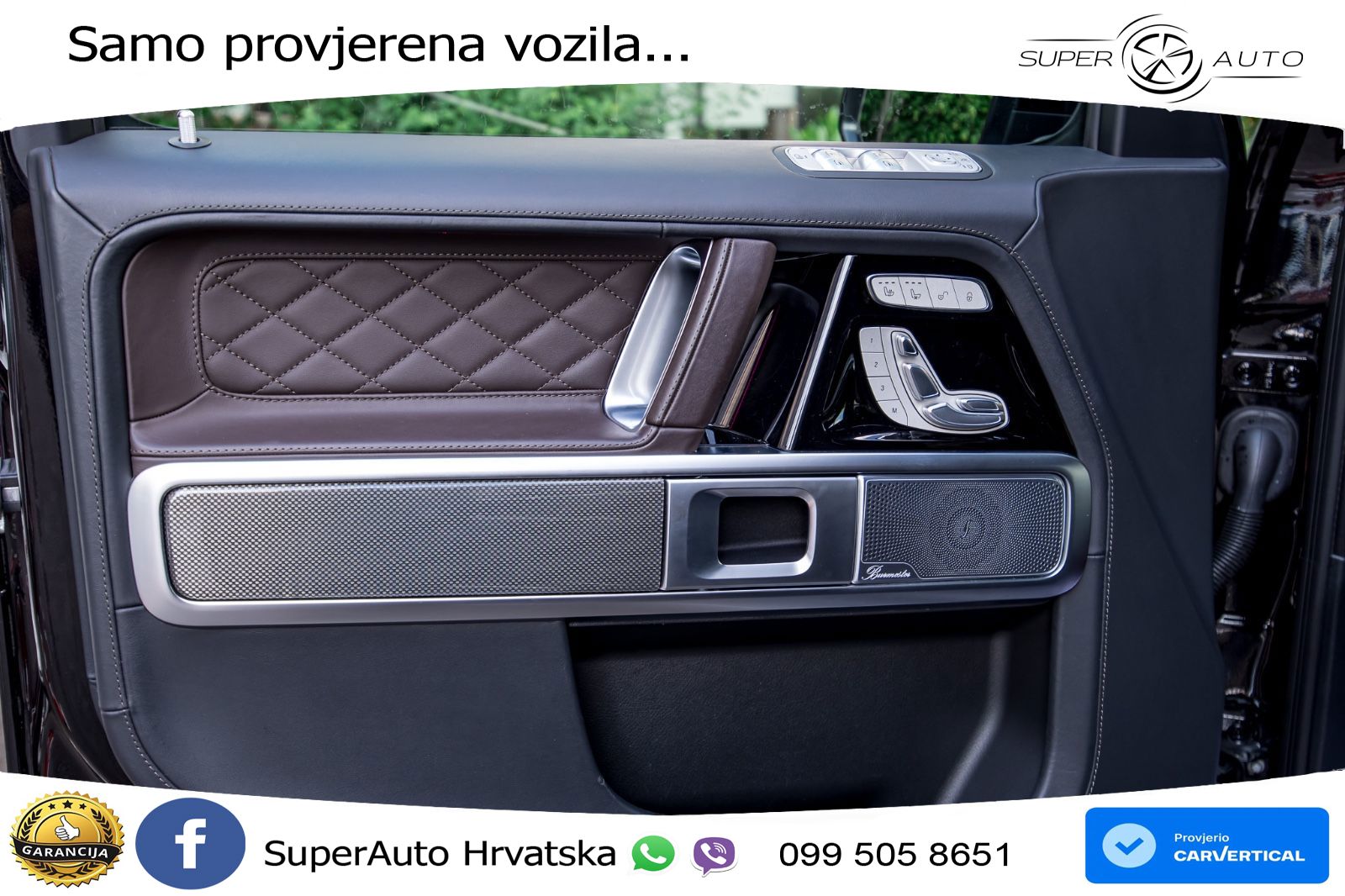 Mercedes AMG G 63 Long V8 (585 KS) 4MATIC 9G-TRONIC AMG SPEEDSHIFT TCT LED+GR SJED+ACC