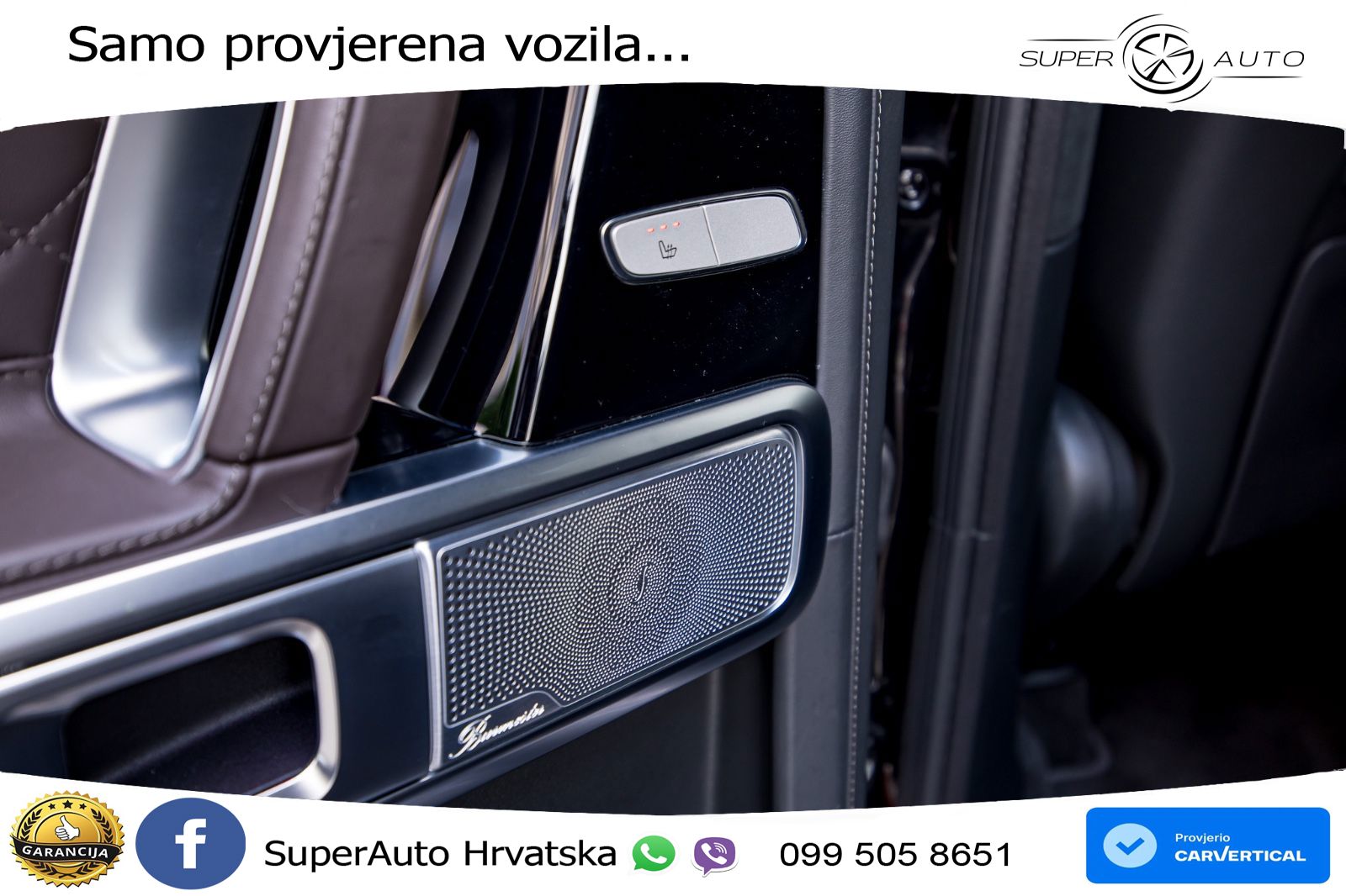 Mercedes AMG G 63 Long V8 (585 KS) 4MATIC 9G-TRONIC AMG SPEEDSHIFT TCT LED+GR SJED+ACC