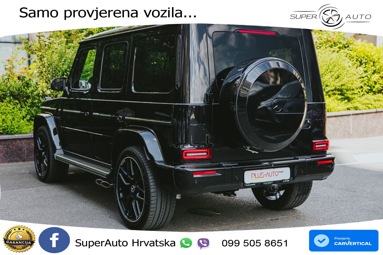 Mercedes AMG G 63 Long V8 (585 KS) 4MATIC 9G-TRONIC AMG SPEEDSHIFT TCT LED+GR SJED+ACC