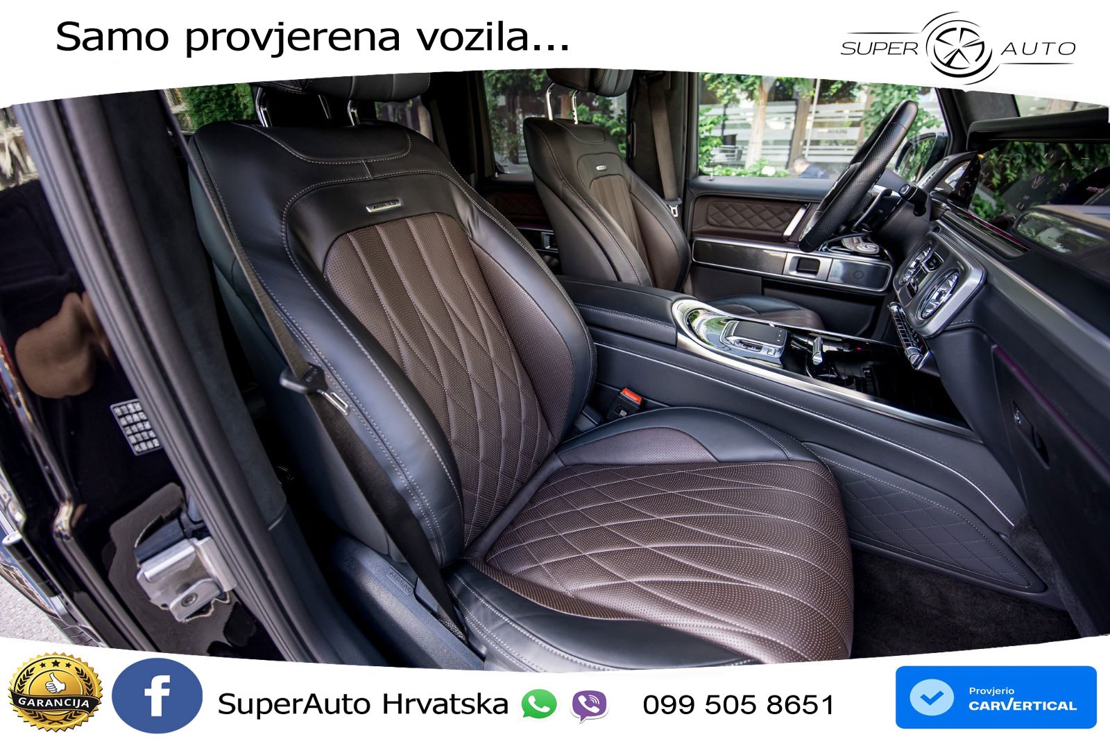 Mercedes AMG G 63 Long V8 (585 KS) 4MATIC 9G-TRONIC AMG SPEEDSHIFT TCT LED+GR SJED+ACC