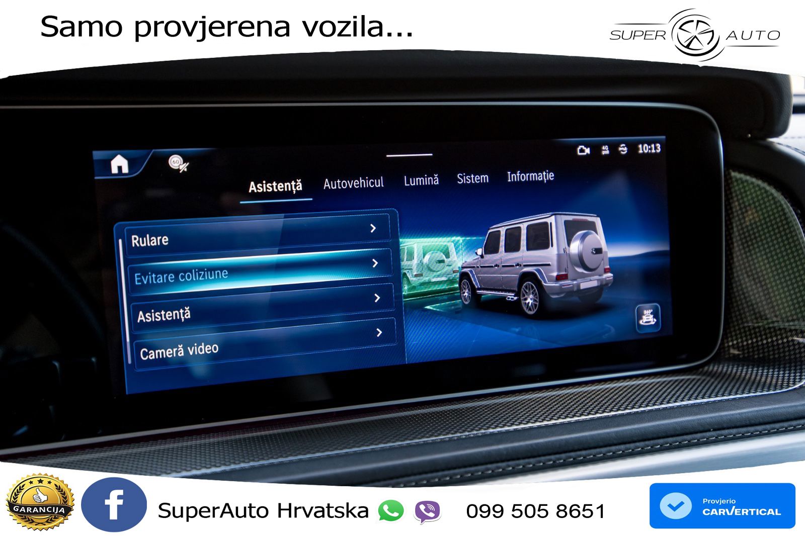Mercedes AMG G 63 Long V8 (585 KS) 4MATIC 9G-TRONIC AMG SPEEDSHIFT TCT LED+GR SJED+ACC