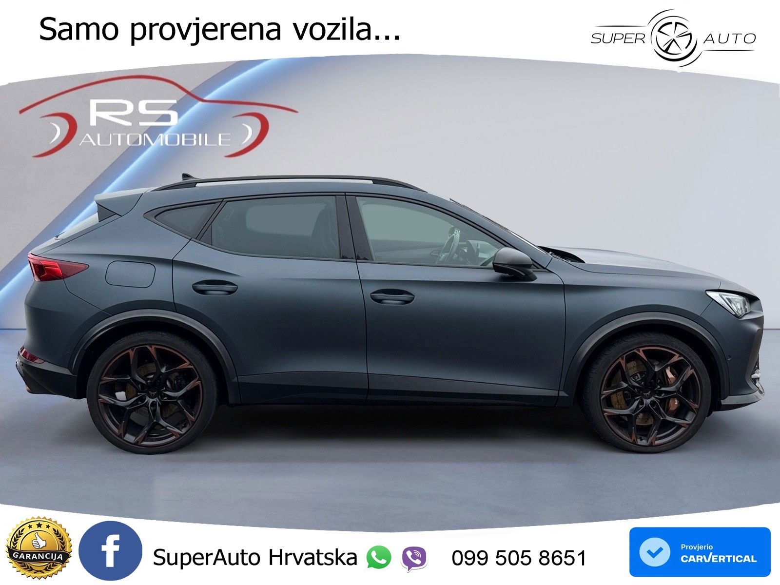 Cupra Formentor VZ5 2.5 TSI (390 KS) 4Drive DSG LED+GR SJED+ACC