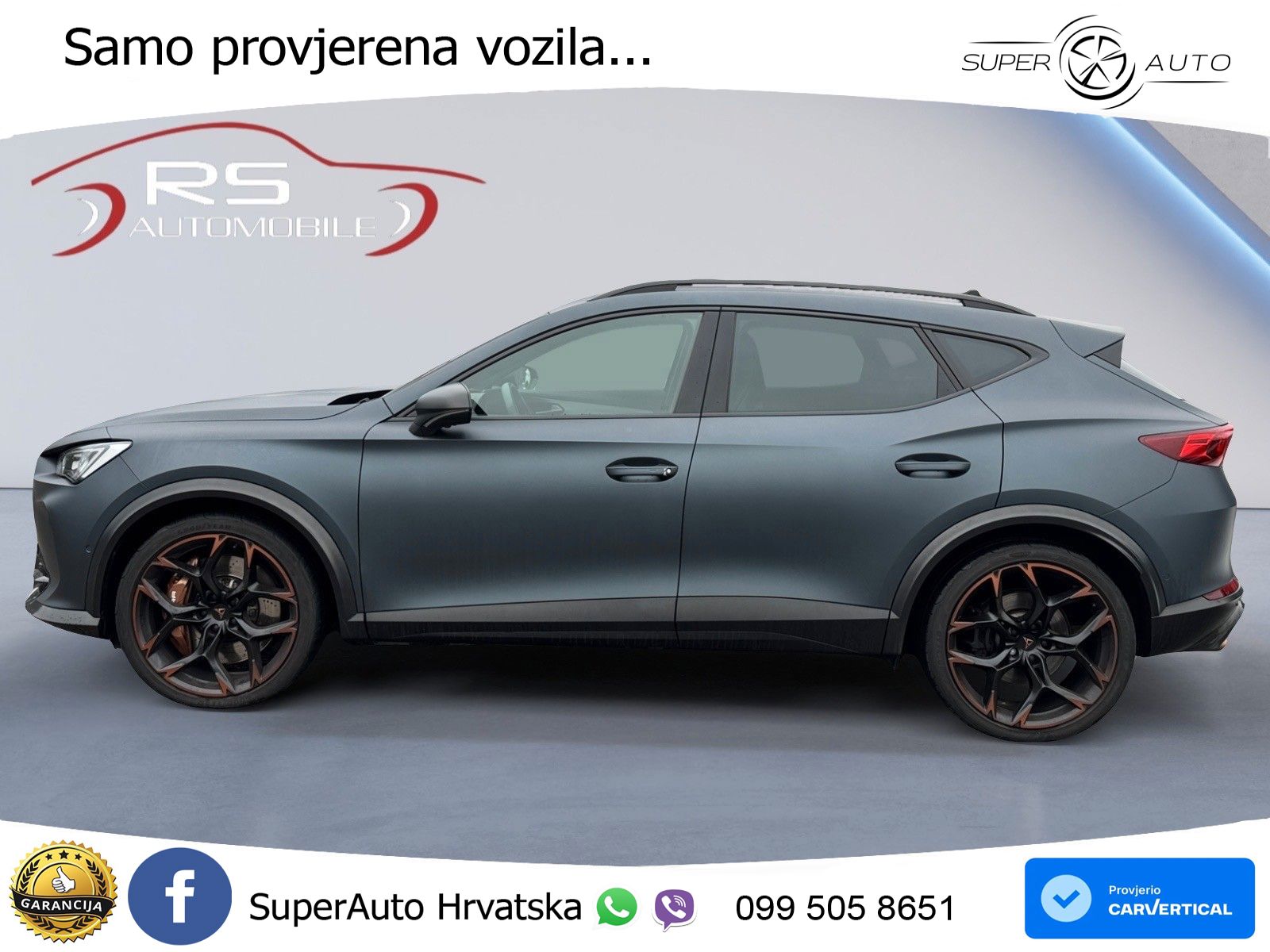 Cupra Formentor VZ5 2.5 TSI (390 KS) 4Drive DSG LED+GR SJED+ACC