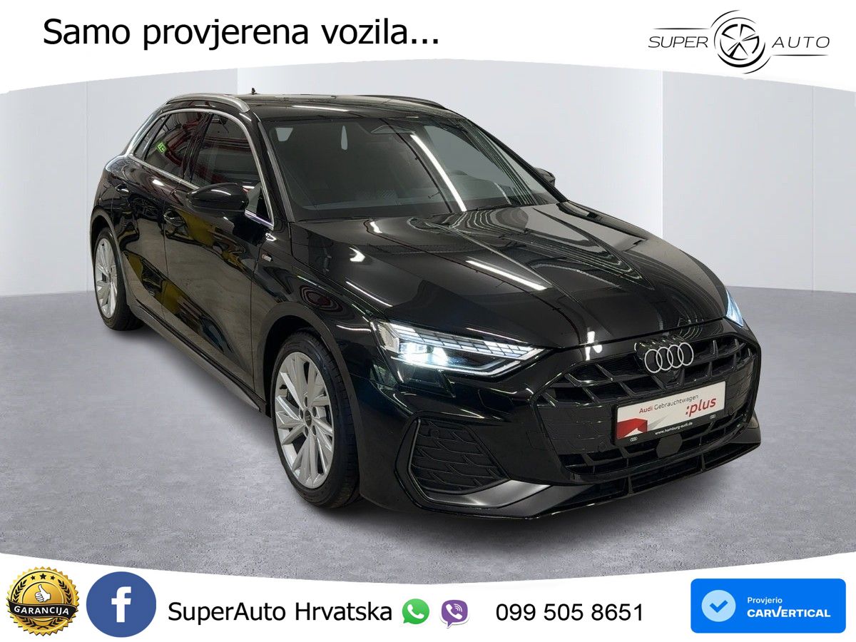 Audi A3 30 TFSI (116 KS)  S tronic S line LED+GR SJED+ACC