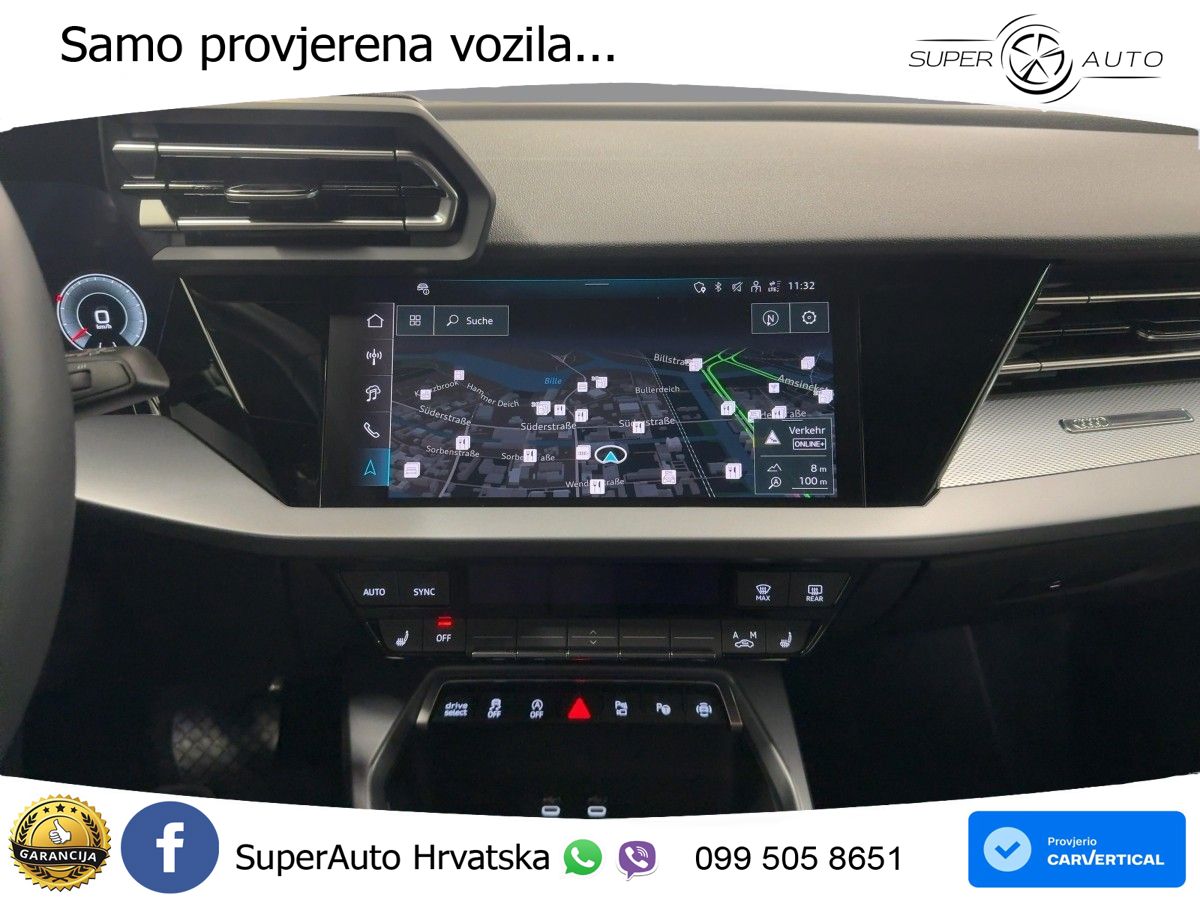 Audi A3 30 TFSI (116 KS)  S tronic S line LED+GR SJED+ACC