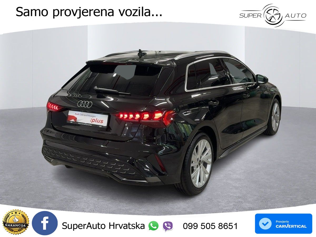 Audi A3 30 TFSI (116 KS)  S tronic S line LED+GR SJED+ACC