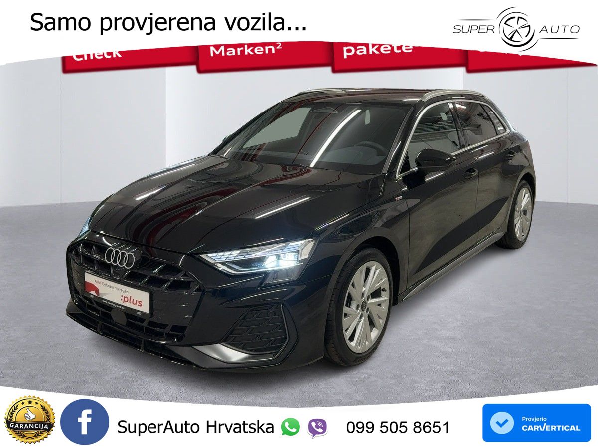 Audi A3 30 TFSI (116 KS)  S tronic S line LED+GR SJED+ACC