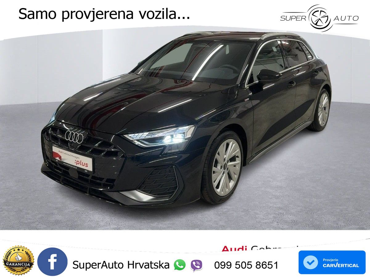 Audi A3 30 TFSI (116 KS)  S tronic S line LED+GR SJED+ACC