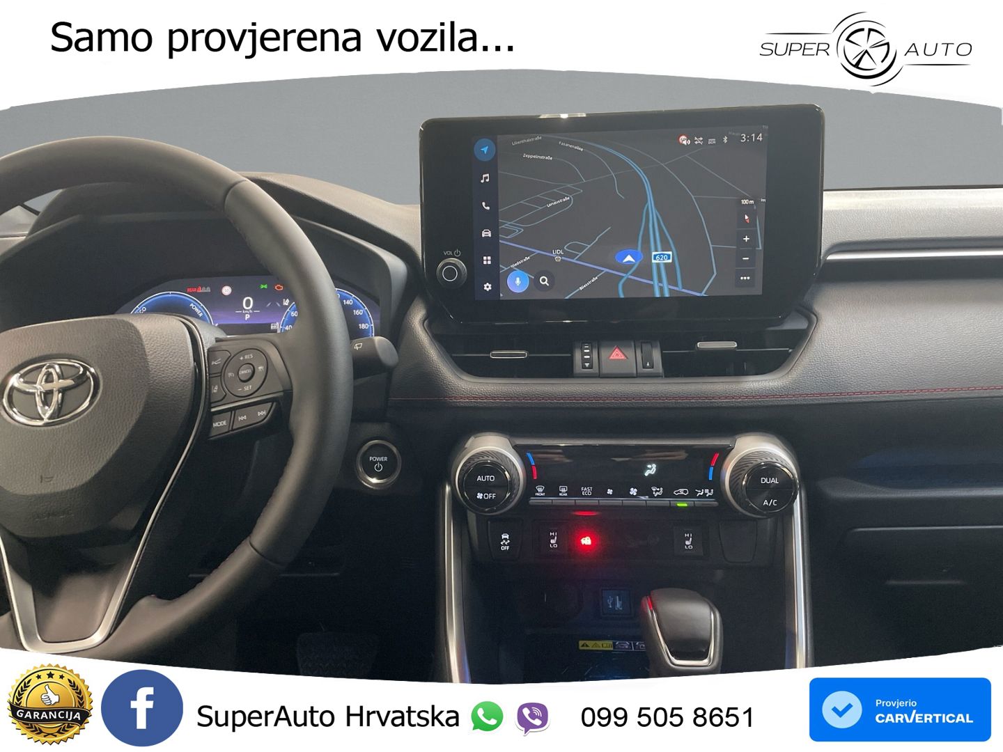 Toyota RAV4 2.5 (306 KS) Hybrid AWD-i eCVT LED+GR SJED+ACC
