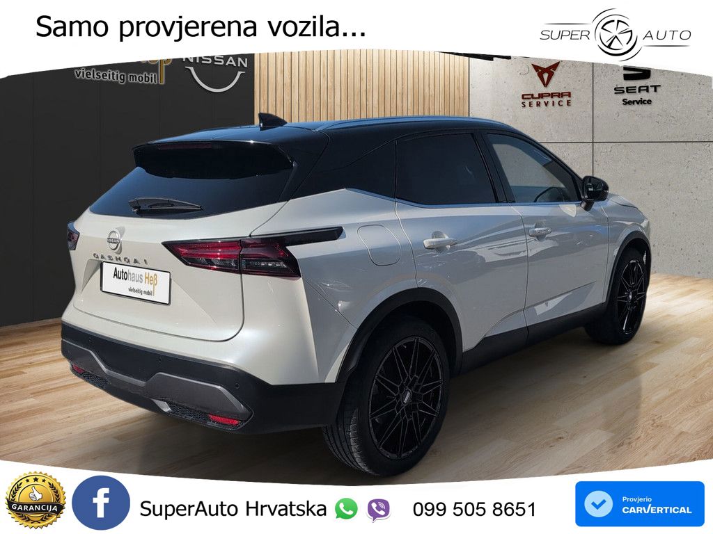 Nissan Qashqai 1.3 DIG-T (158 KS) Xtronic Tekna LED+GR SJED+ACC