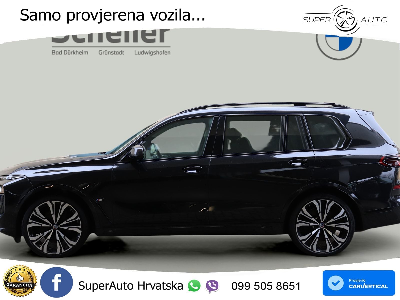 BMW X7 M60i (530 KS) xDrive Steptronic ZRAČNI+ACC+GR SJED+KAM+PANO