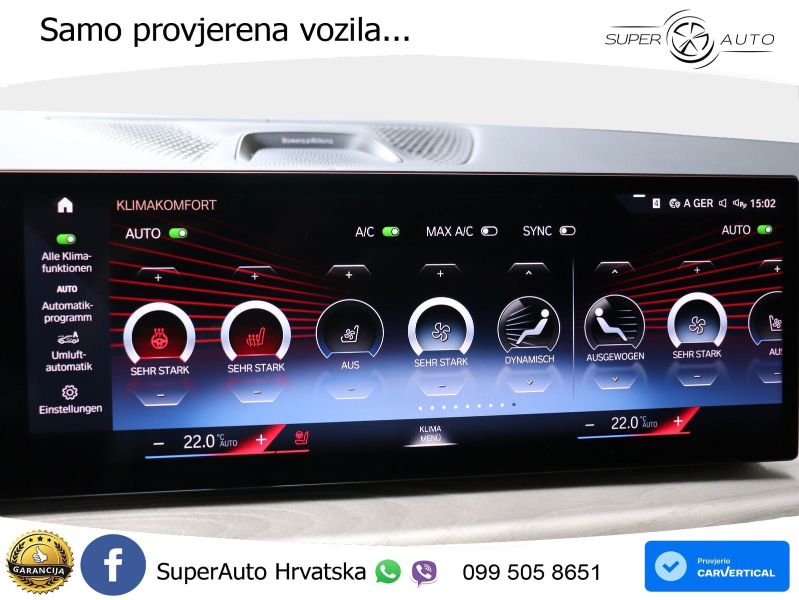 BMW X7 M60i (530 KS) xDrive Steptronic ZRAČNI+ACC+GR SJED+KAM+PANO