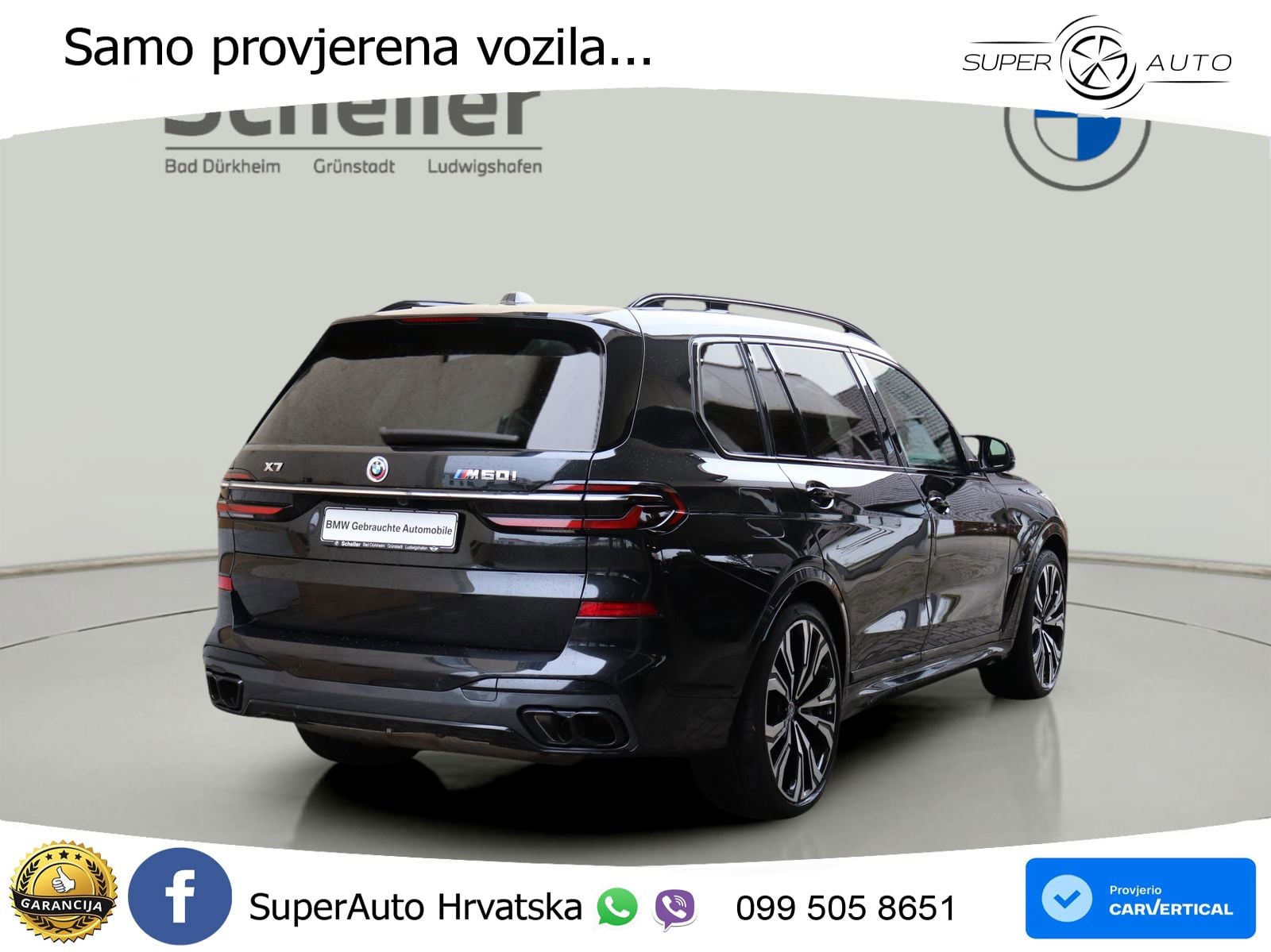BMW X7 M60i (530 KS) xDrive Steptronic ZRAČNI+ACC+GR SJED+KAM+PANO