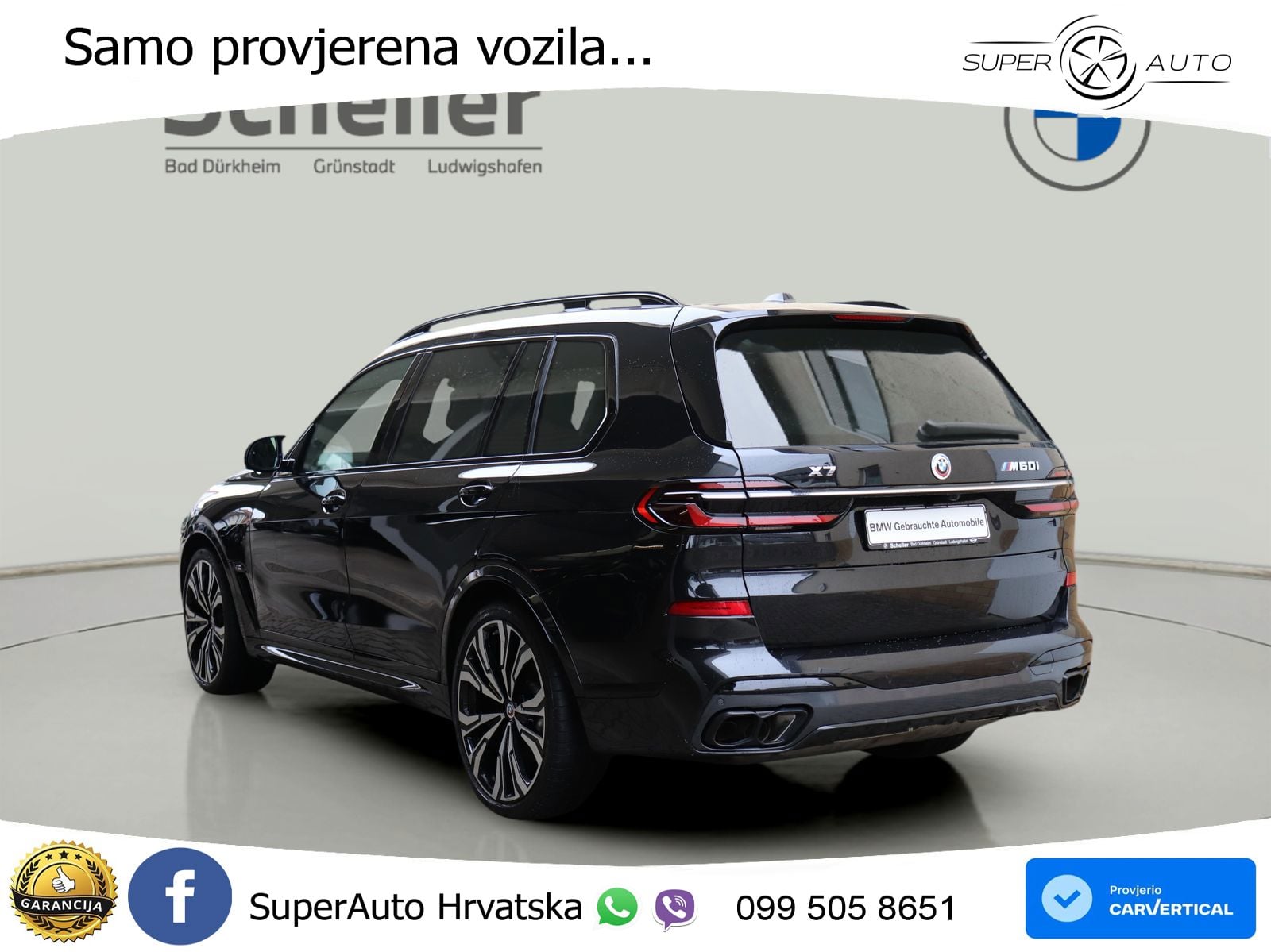 BMW X7 M60i (530 KS) xDrive Steptronic ZRAČNI+ACC+GR SJED+KAM+PANO
