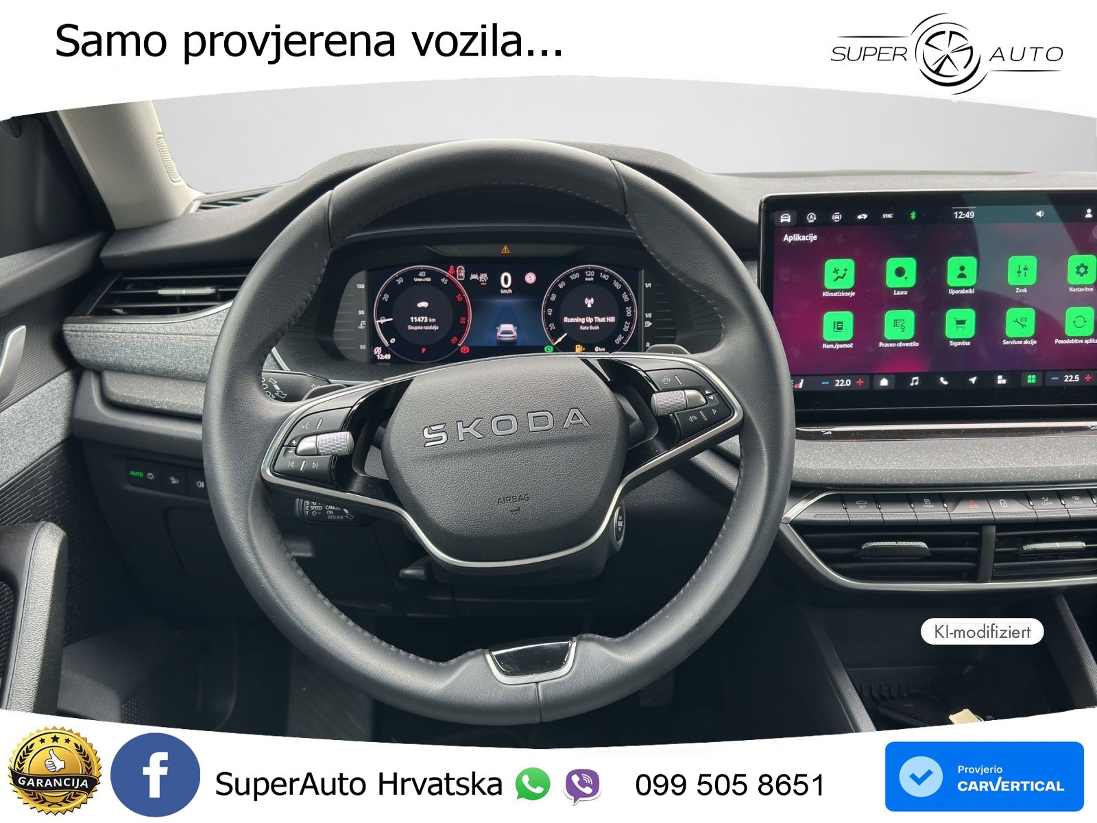 Škoda Octavia Combi 2.0 TDI (150 KS) DSG Selection MATRIX+GR SJED+KAM