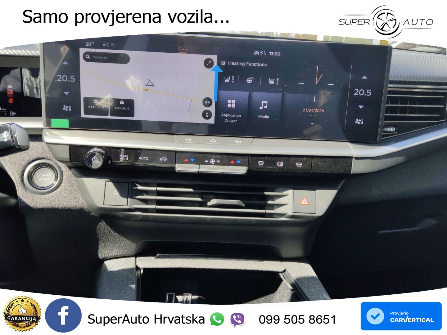 Opel Grandland 1.2 Turbo (145 KS) Hybrid eDCT Ultimate LED+GR SJED+ACC