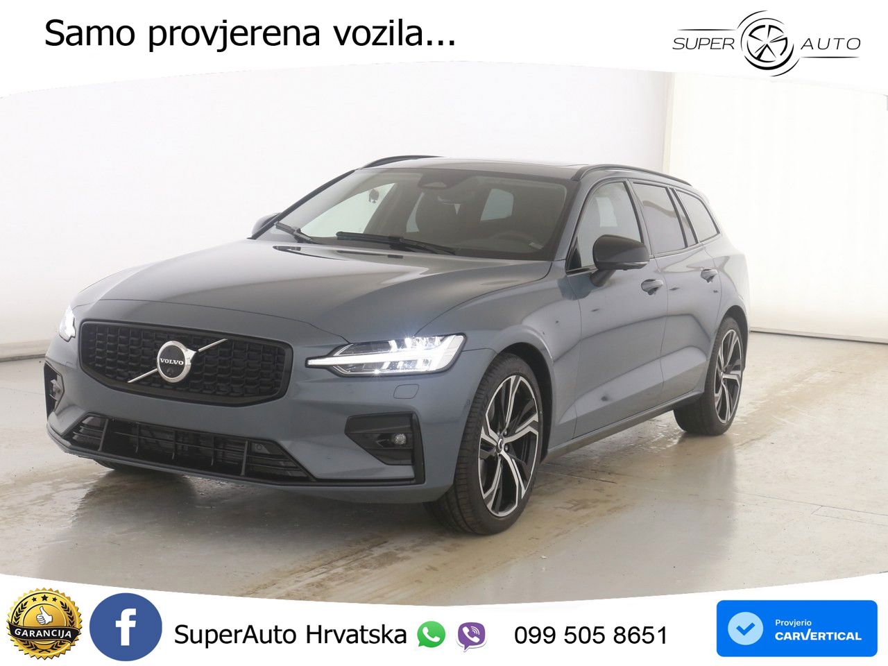 Volvo V60 2.0 B4 Diesel Geartronic ACC+HEAD+4xGR SJED+360+PANO