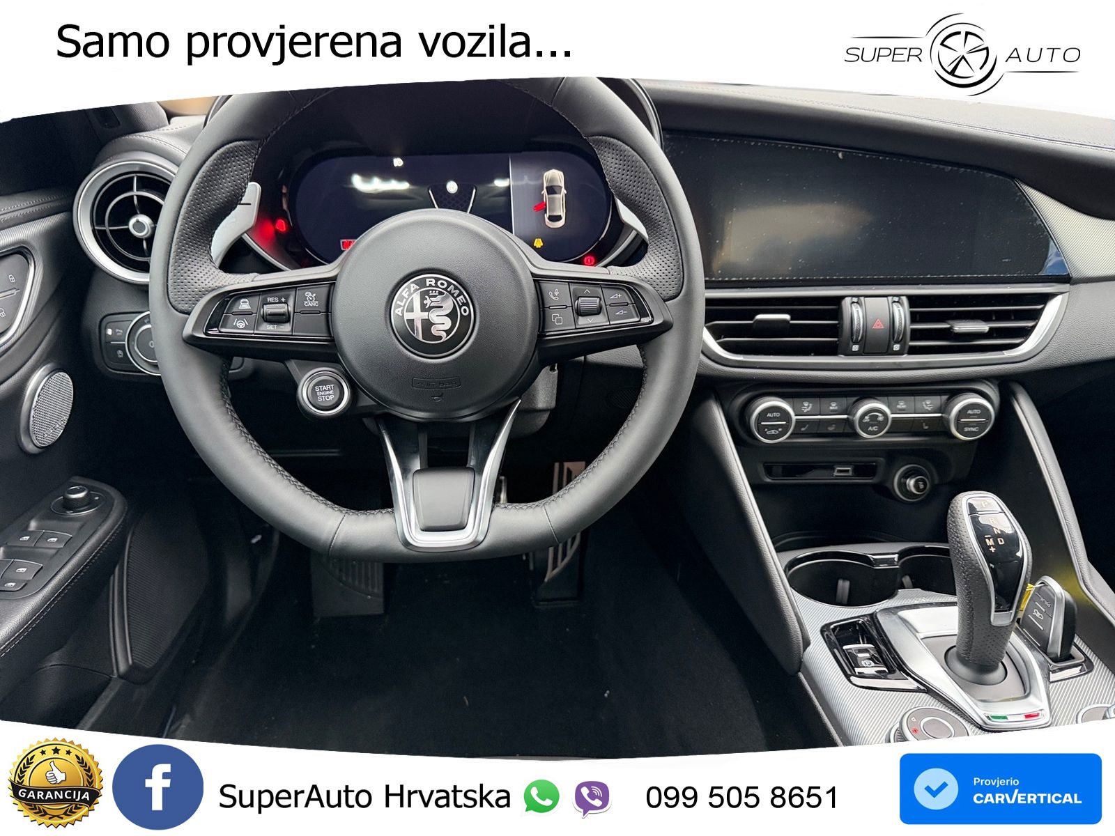 Alfa Romeo Giulia 2.0 Turbo (280 KS) Q4 Automatic LED+ACC