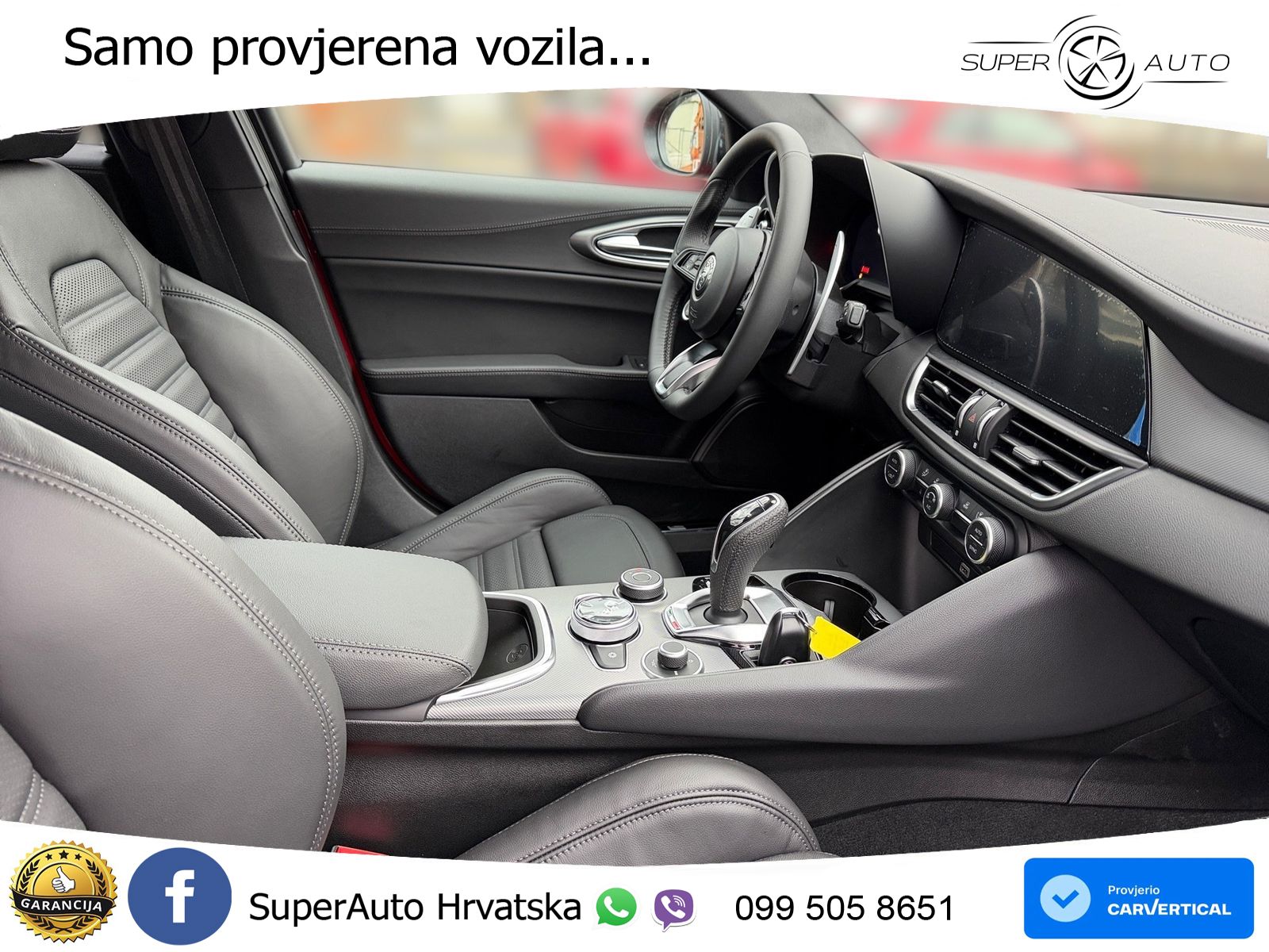 Alfa Romeo Giulia 2.0 Turbo (280 KS) Q4 Automatic LED+ACC