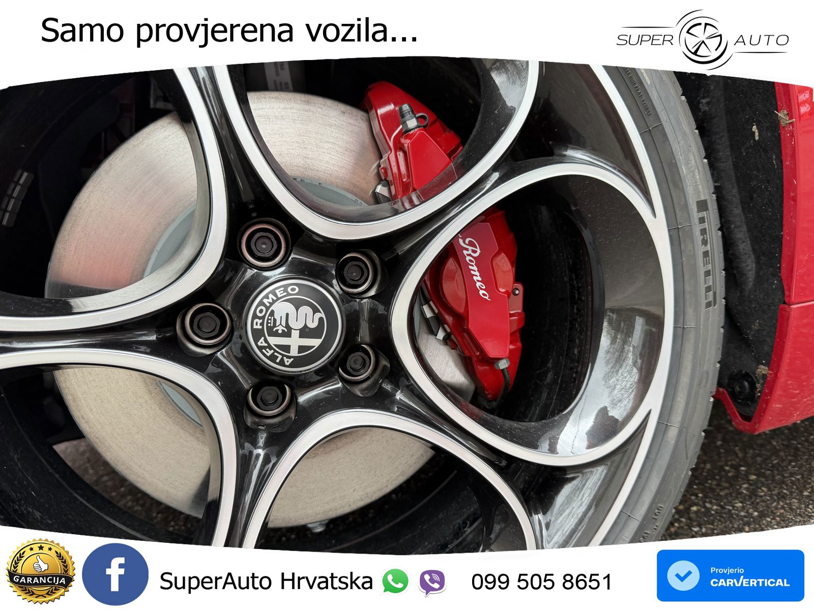 Alfa Romeo Giulia 2.0 Turbo (280 KS) Q4 Automatic LED+ACC