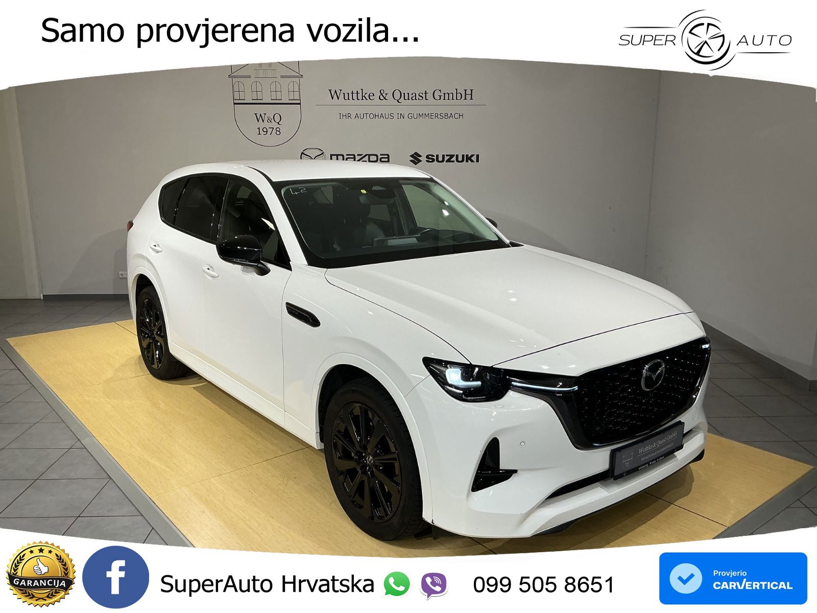Mazda CX-60 3.3 e-Skyactiv D (254 KS) AWD Automatic