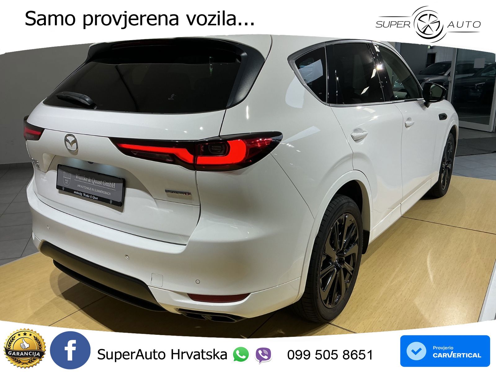 Mazda CX-60 3.3 e-Skyactiv D (254 KS) AWD Automatic
