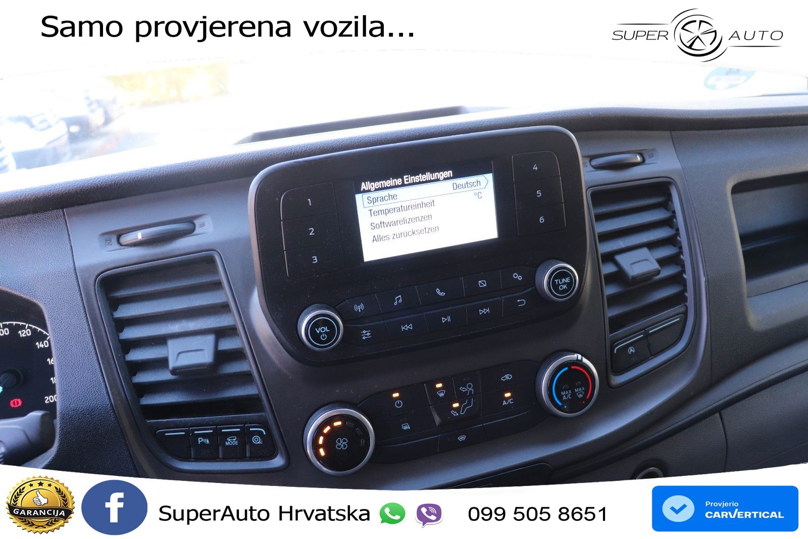 Ford Transit Custom 300 L2 Tüv Kamera netto 9395€ 105 KS