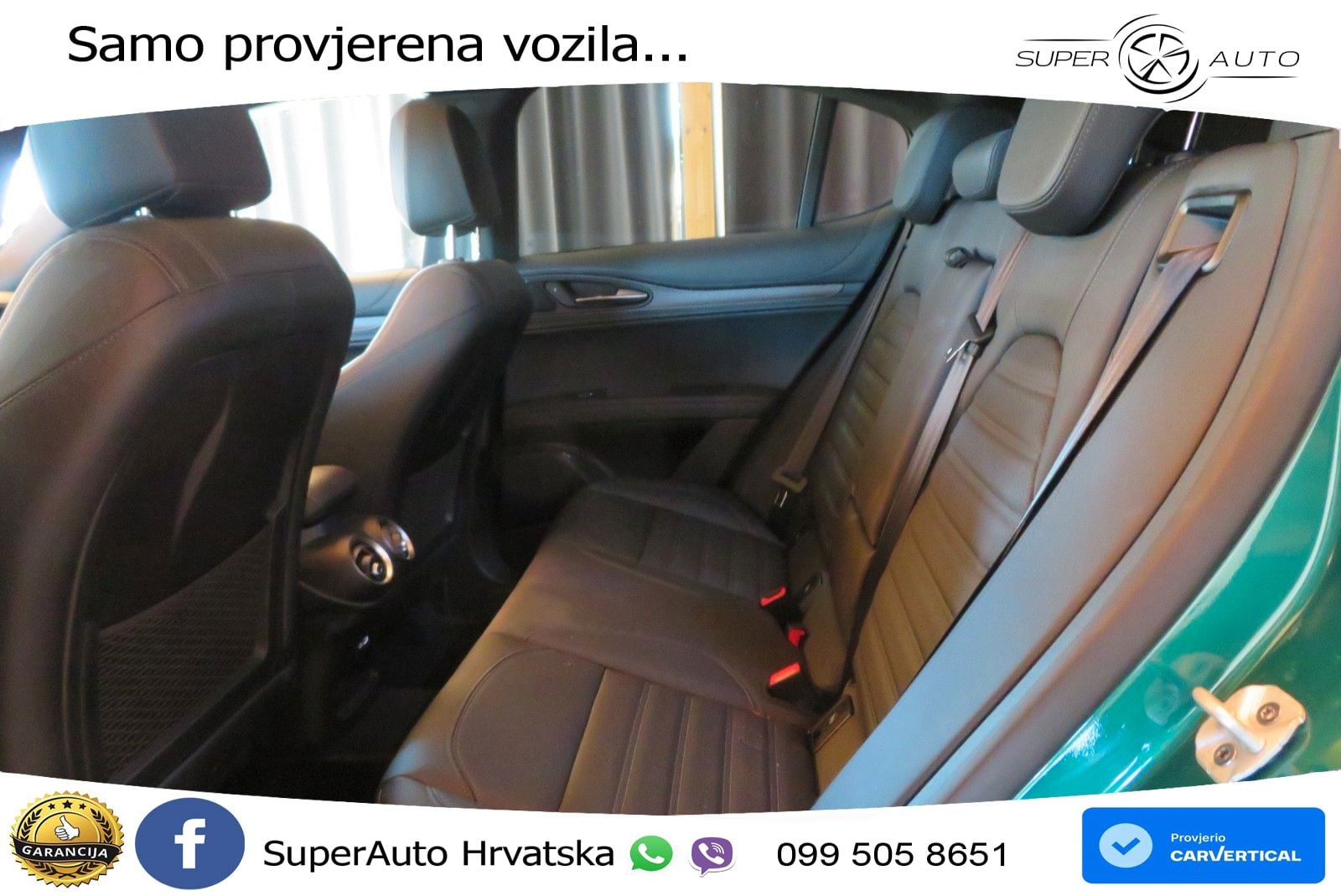 Alfa Romeo Stelvio Quadrifoglio 2.9 V6 Bi-Turbo (520 KS) Q4 Automatic LED+GR SJED+ACC