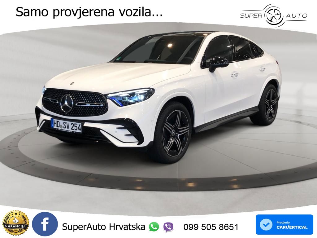 Mercedes GLC Coupe 220d (197 KS) 4MATIC 9G-TRONIC AMG ACC+GR SJED+360+PANO