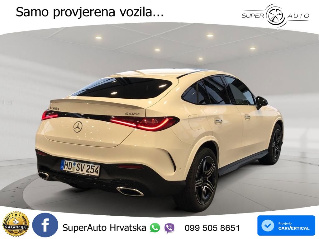 Mercedes GLC Coupe 220d (197 KS) 4MATIC 9G-TRONIC AMG ACC+GR SJED+360+PANO