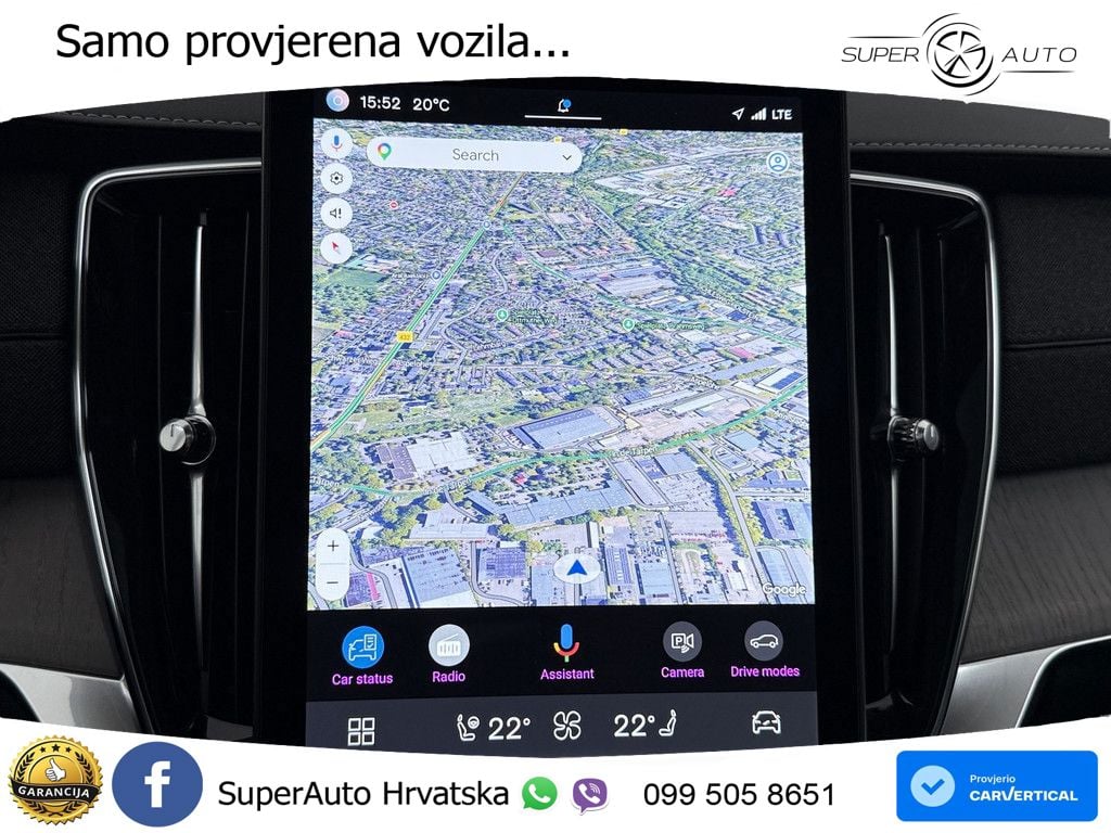 Volvo XC90 2.0 T8 AWD Automatic ACC+HEAD+4xGR SJED+360+PANO