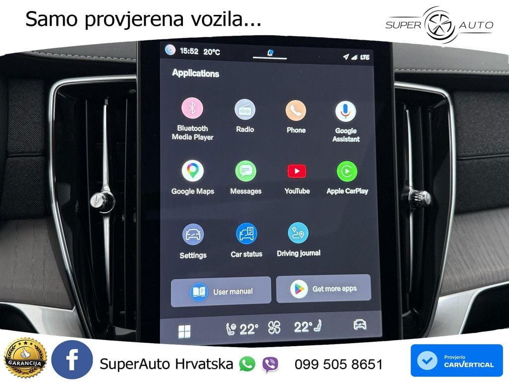 Volvo XC90 2.0 T8 AWD Automatic ACC+HEAD+4xGR SJED+360+PANO