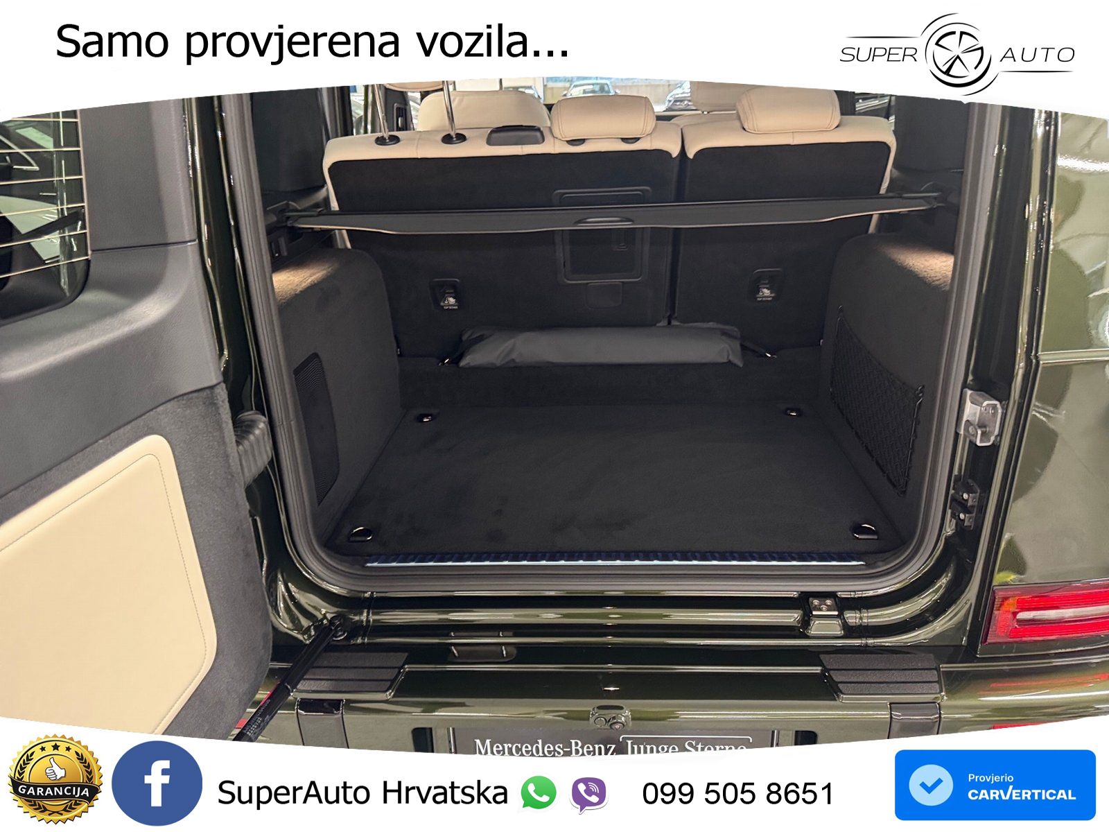 Mercedes G 450d Long (367 KS) 4MATIC 9G-TRONIC AMG LED+GR SJED+ACC