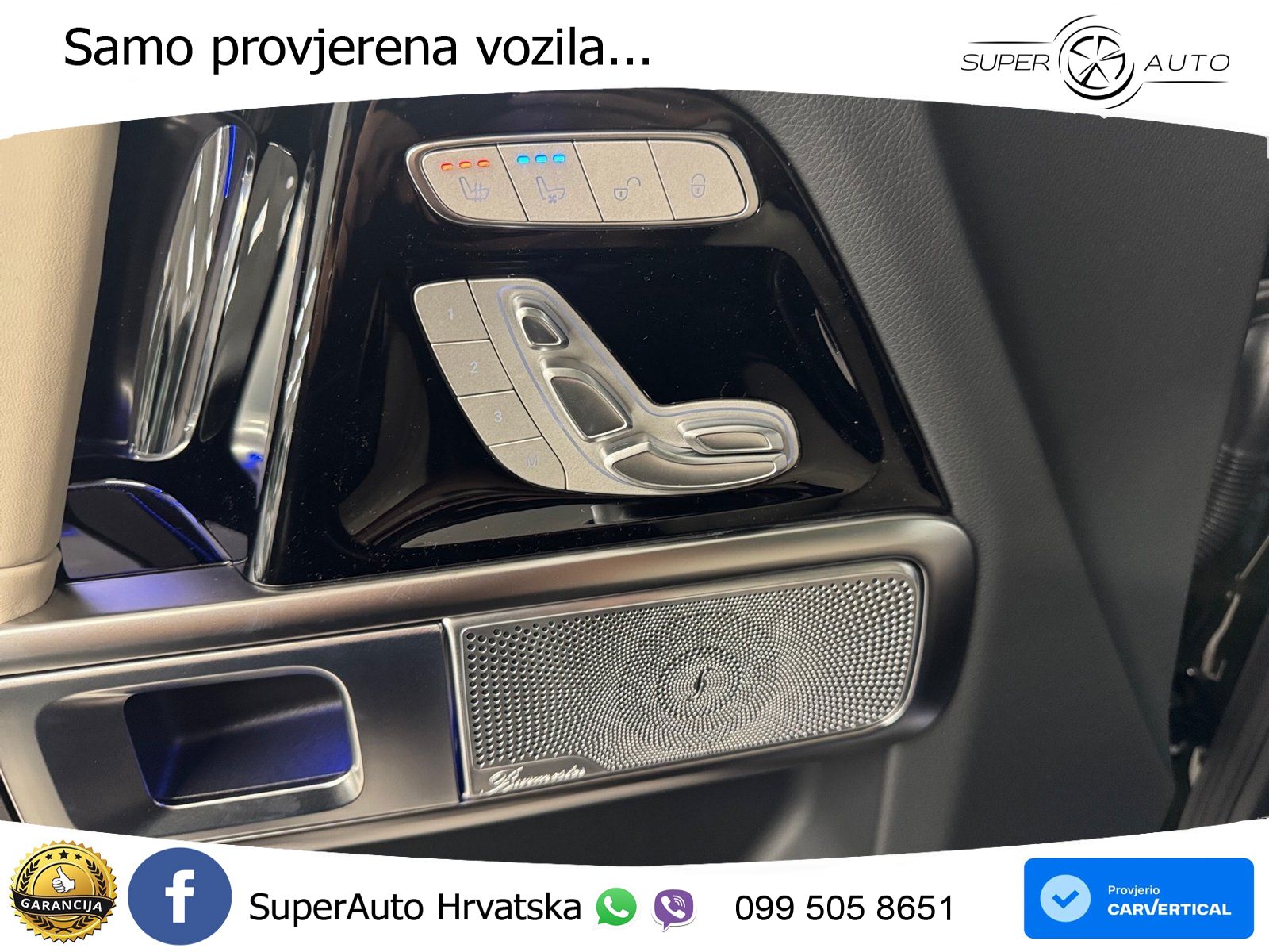 Mercedes G 450d Long (367 KS) 4MATIC 9G-TRONIC AMG LED+GR SJED+ACC