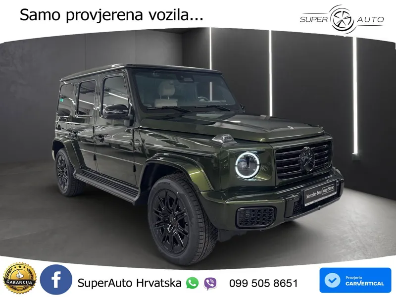 Mercedes G 450d Long (367 KS) 4MATIC 9G-TRONIC AMG LED+GR SJED+ACC