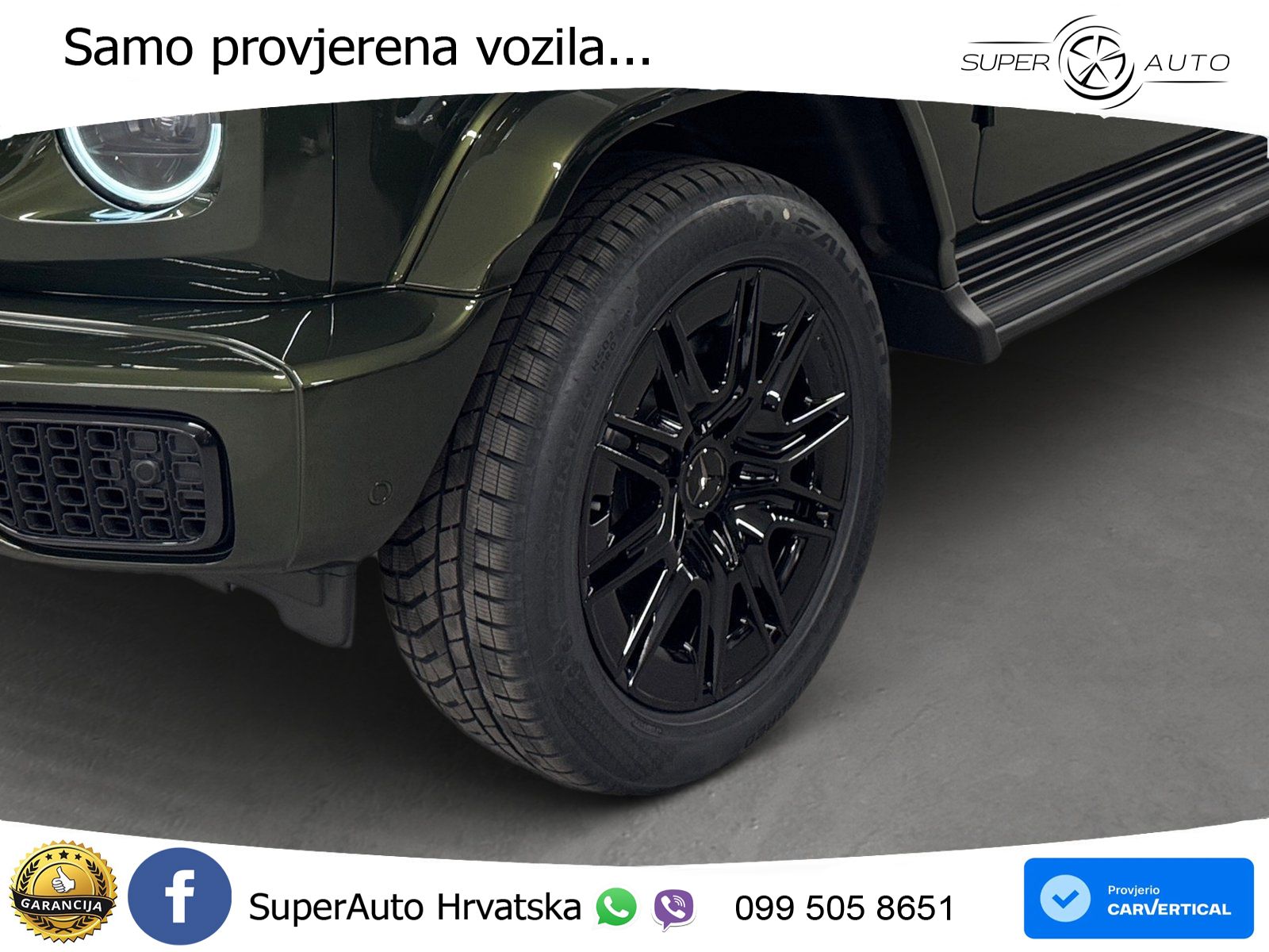 Mercedes G 450d Long (367 KS) 4MATIC 9G-TRONIC AMG LED+GR SJED+ACC