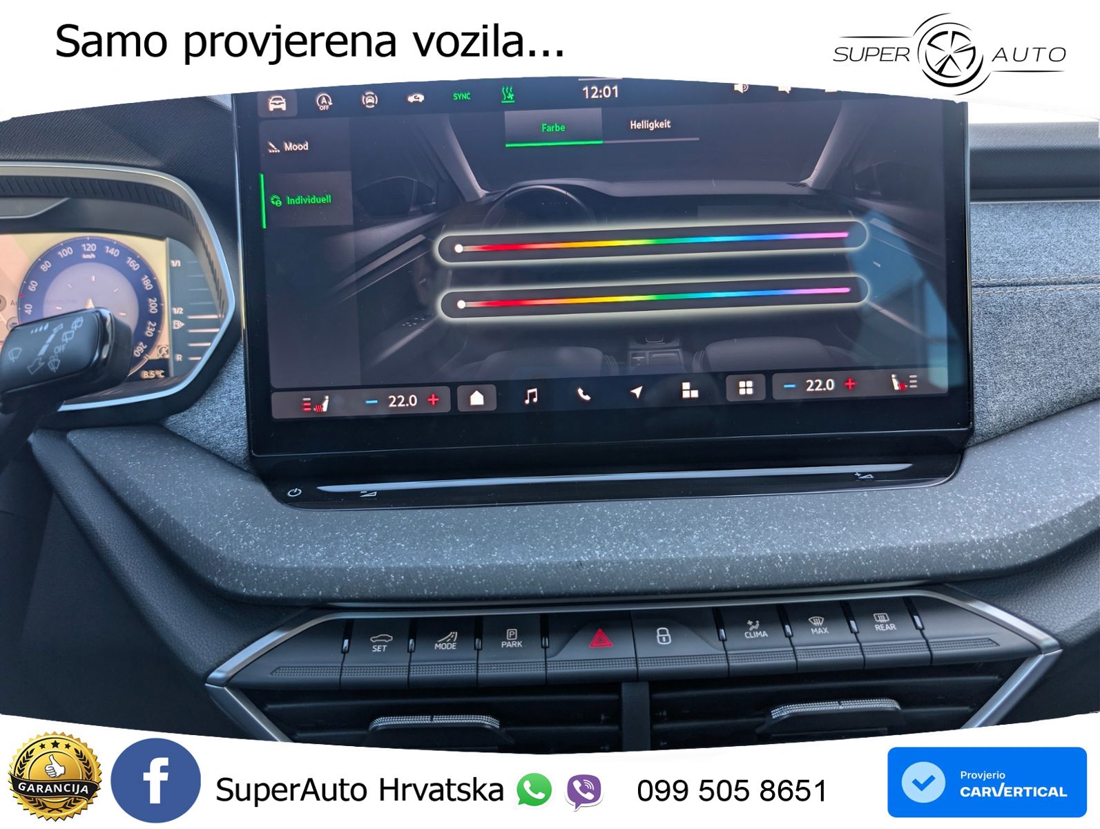 Škoda Octavia Combi 2.0 TDI (150 KS) DSG MATRIX+GR SJED+KAM