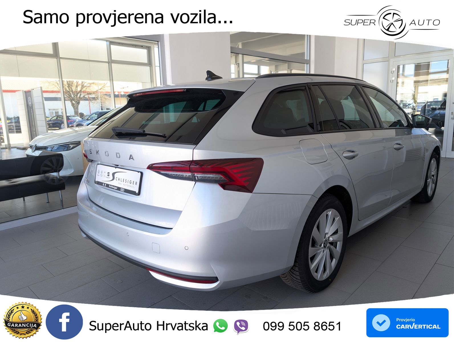 Škoda Octavia Combi 2.0 TDI (150 KS) DSG MATRIX+GR SJED+KAM