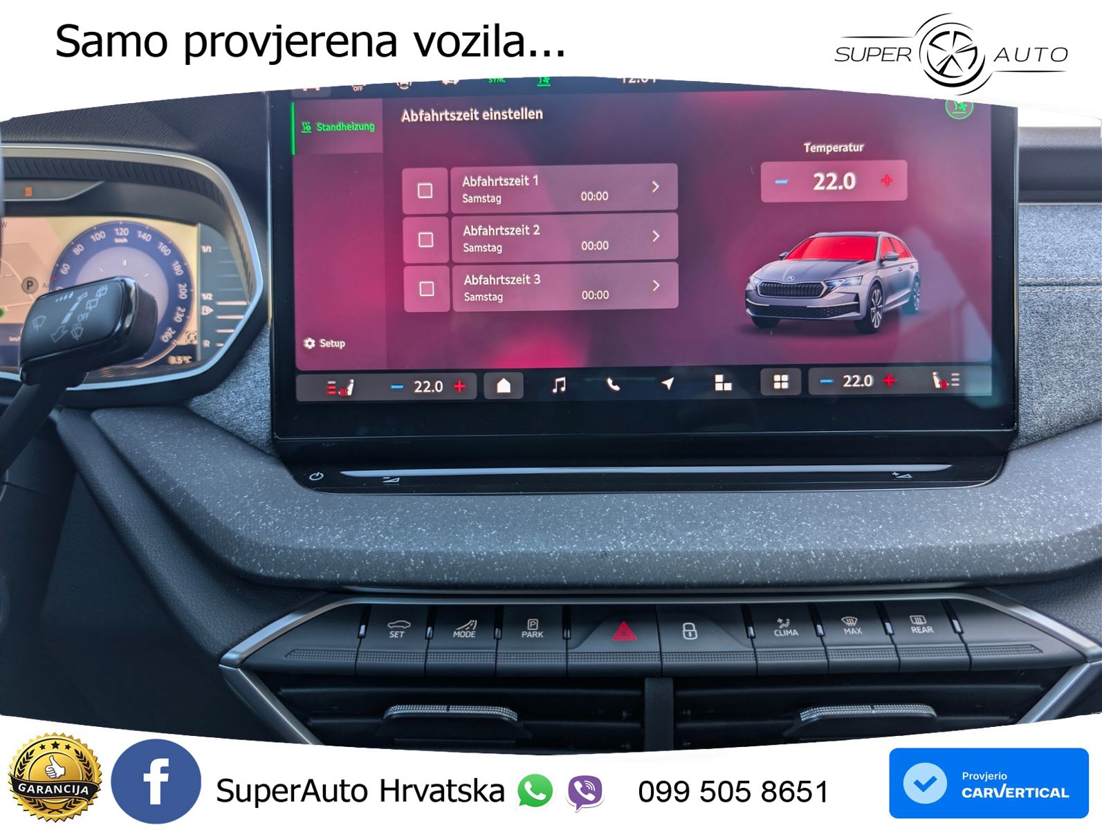 Škoda Octavia Combi 2.0 TDI (150 KS) DSG MATRIX+GR SJED+KAM