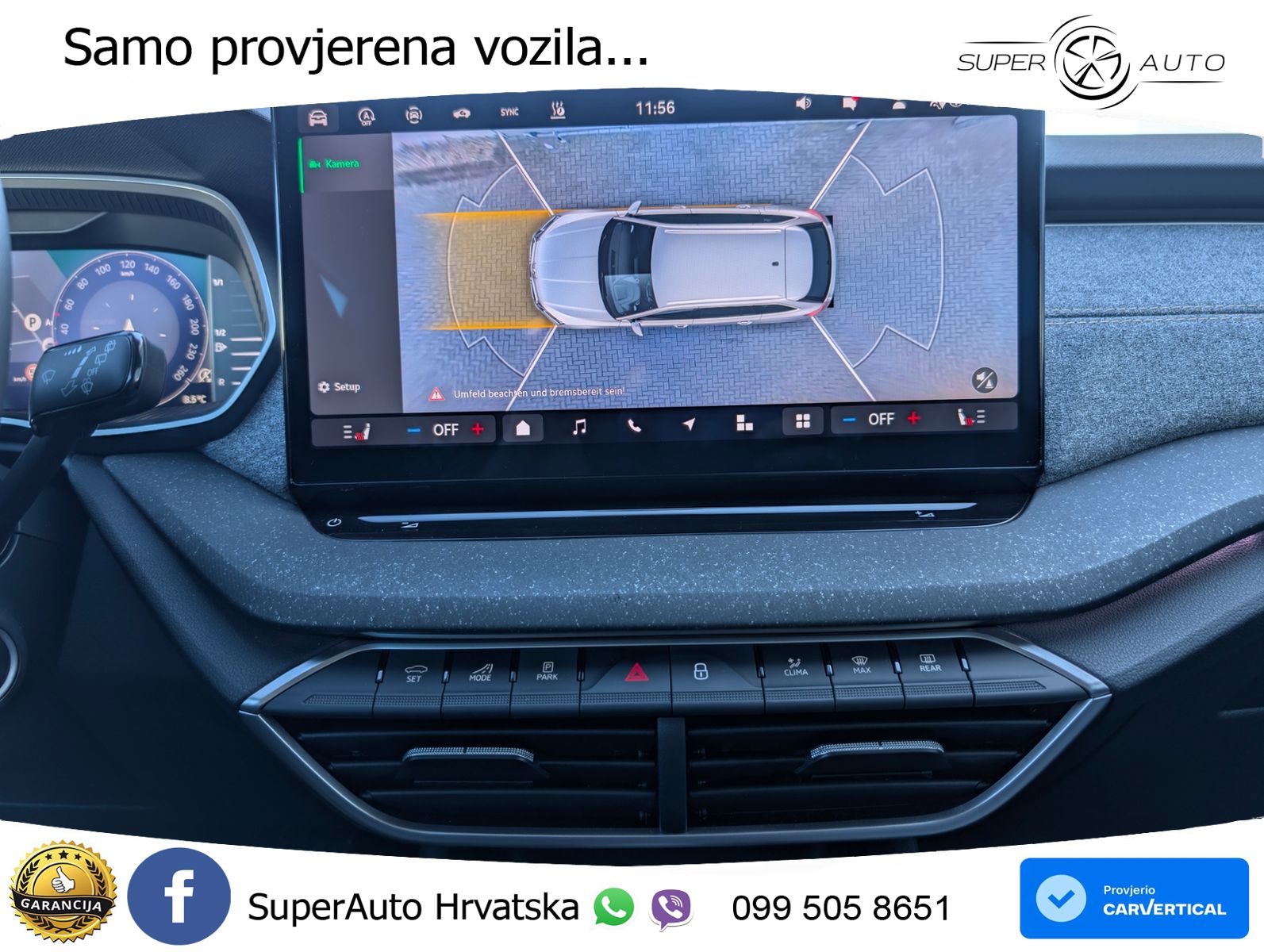 Škoda Octavia Combi 2.0 TDI (150 KS) DSG MATRIX+GR SJED+KAM