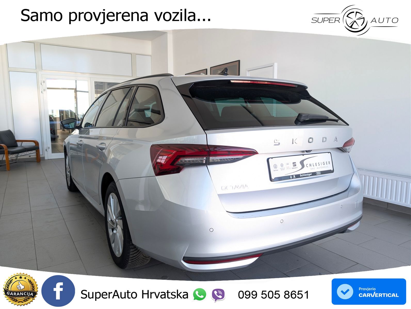 Škoda Octavia Combi 2.0 TDI (150 KS) DSG MATRIX+GR SJED+KAM