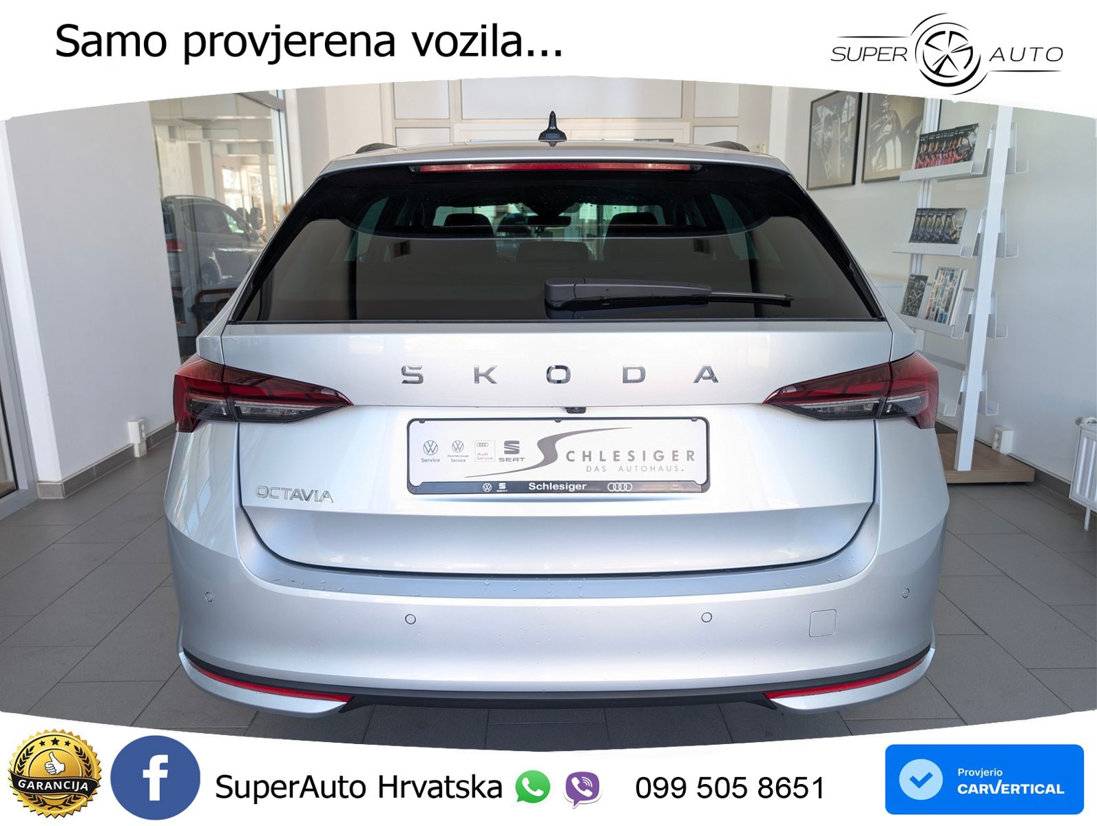 Škoda Octavia Combi 2.0 TDI (150 KS) DSG MATRIX+GR SJED+KAM