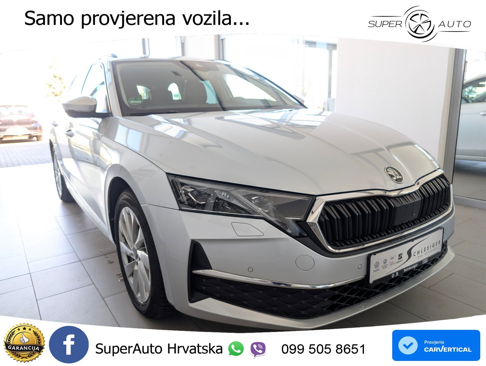 Škoda Octavia Combi 2.0 TDI (150 KS) DSG MATRIX+GR SJED+KAM