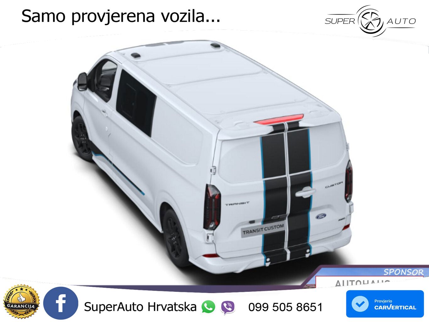 Ford Transit Custom DCiV Aut Sport L2 LED UVP-26%* 170 KS