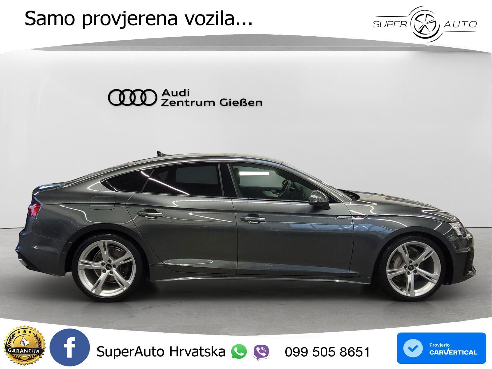 Audi A5 Sportback 40 TDI (204 KS) quattro S tronic S line MATRIX+GR SJED+KAM