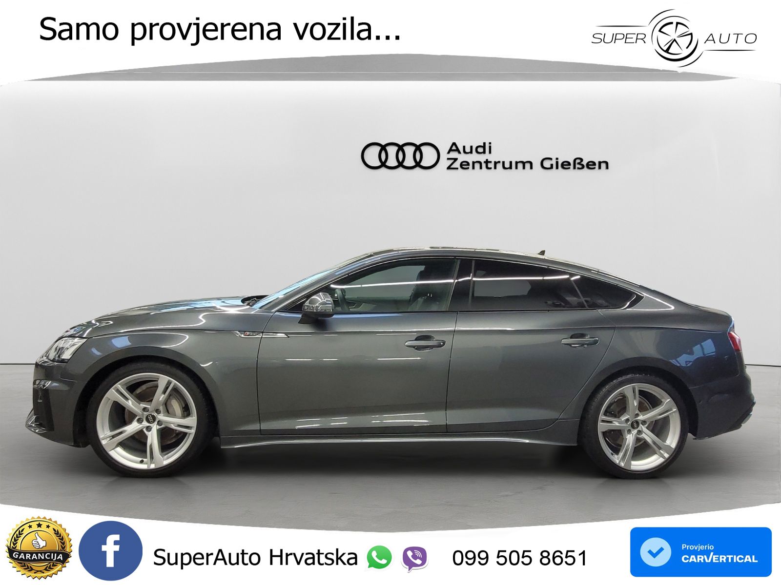Audi A5 Sportback 40 TDI (204 KS) quattro S tronic S line MATRIX+GR SJED+KAM