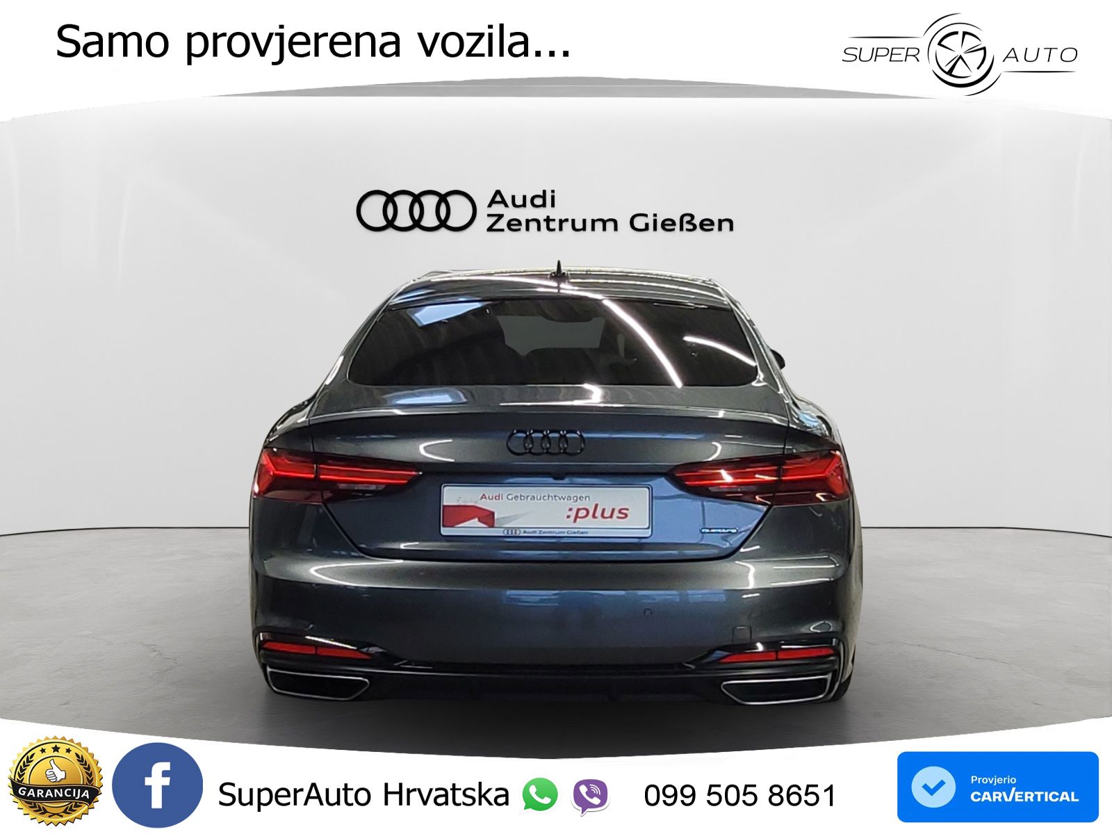 Audi A5 Sportback 40 TDI (204 KS) quattro S tronic S line MATRIX+GR SJED+KAM